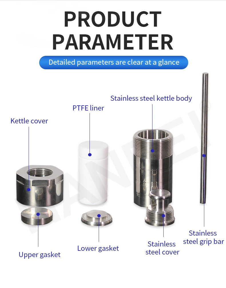 High Quality 250ml Hydrothermal Synthesis Reactor with Ce