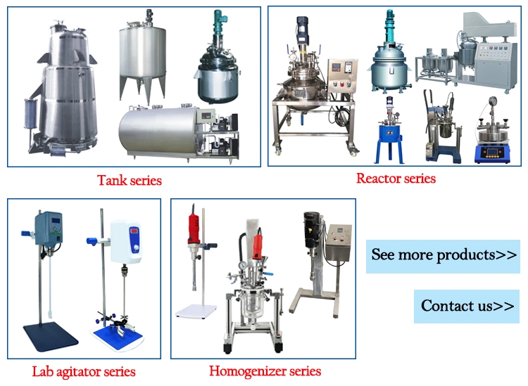 200L Electric Lifting Emulsification Machine Liquid Soap/Gel Homogenizer