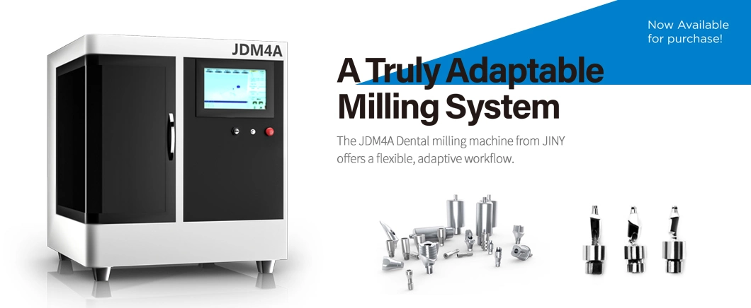 Dental Lab Equipment Titanium Premill Abutment 4 Axis Wet Milling Machine