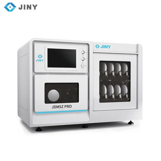 Équipement de laboratoire dentaire à 5 axes Zircone Spécial CAD Cam Fraiseuses CNC dentaires avec changeur de disque automatique